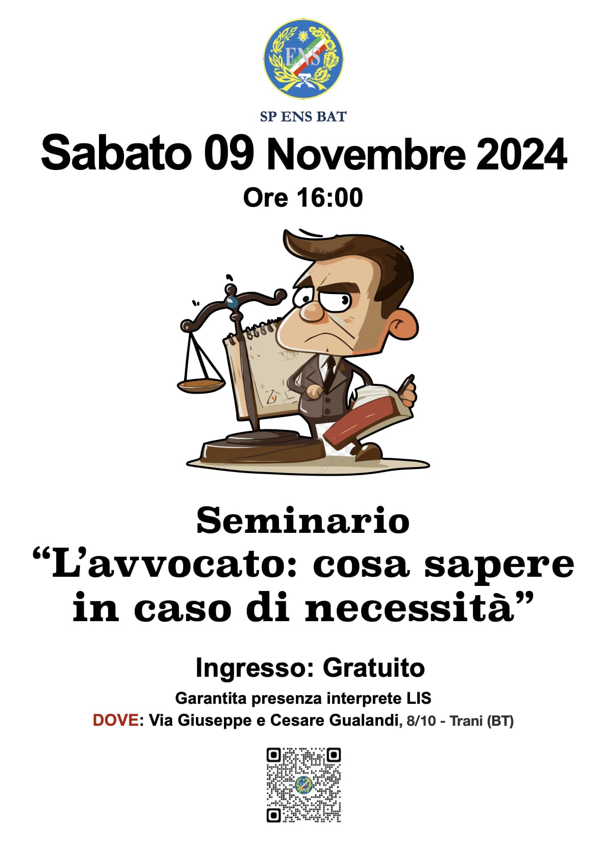 Locandina 09 Novembre 2024 seminario